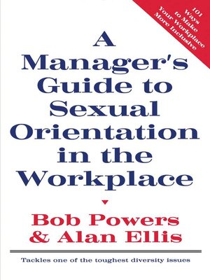 cover image of A Manager's Guide to Sexual Orientation in the Workplace